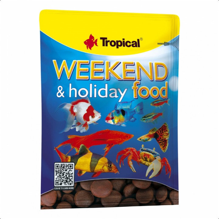 Таблетований корм Tropical WEEKEND, 20г